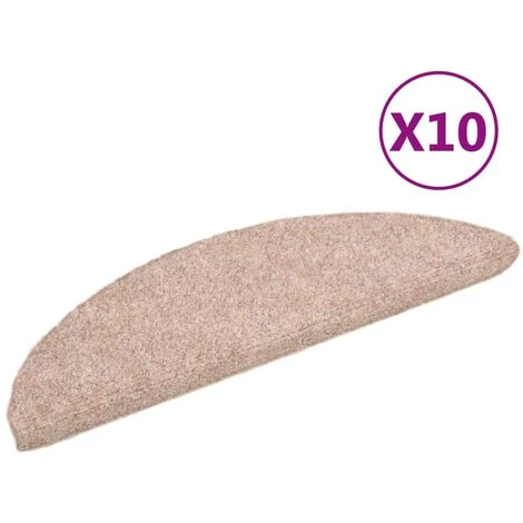 Hommoo Tapis Autoadhesifs De Marches 10pcs Marron 56x17x3cm Aiguillete 2 Hommoo Tapis Autoadhesifs De Marches 10pcs Marron 56x17x3cm Aiguillete – Image 2