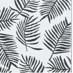 Hommoo Tapis D'exterieur Blanc Et Noir 80x150 Cm PP 8 Hommoo Tapis D'exterieur Blanc Et Noir 80x150 Cm PP -Tapis et paillasson Soldes 54062448 4