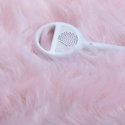 READCLY Tapis En Fausse Fourrure Carpette Moelleuse Chambre à Coucher, Salon, Crèche | Décoratif Coussin De Chaise Canapé Natte (Rose, 60x90cm) -Tapis et paillasson Soldes 54067432 3