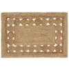 DOUCEUR D'INTÉRIEUR Tapis Rectangle 60x90 Cm Balita Jute Ajourée - Beige
