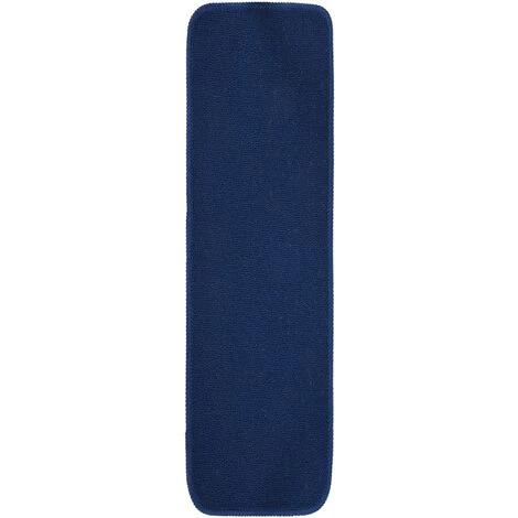 VidaXL Tapis D'escalier 15 Pcs 70x20 Cm Bleu Marine Rectangulaire - Bleu 2 VidaXL Tapis D'escalier 15 Pcs 70x20 Cm Bleu Marine Rectangulaire - Bleu – Image 2