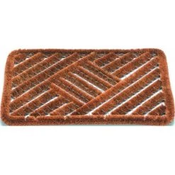 HAMAT Coconut Naturel De Coco DOORMAT / En Acier L390XB590XS30mm