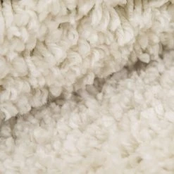 Paco Home Shaggy Tapis De Salon Poils Longs Monochrome Moelleux Doux Moderne Crème Blanc 200x280 Cm -Tapis et paillasson Soldes 54334120 3