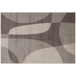MILIBOO Tapis Beige Et Gris Avec Motif Graphique 160 X 230 Cm ARID - Beige Naturel