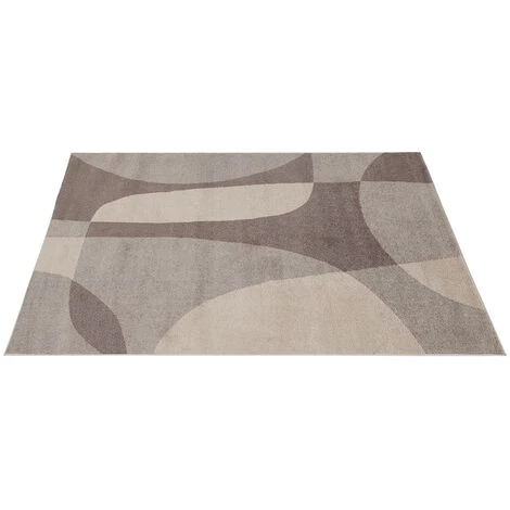 MILIBOO Tapis Beige Et Gris Avec Motif Graphique 160 X 230 Cm ARID - Beige Naturel 2 MILIBOO Tapis Beige Et Gris Avec Motif Graphique 160 X 230 Cm ARID - Beige Naturel – Image 2