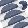 TRUE DEAL Tapis Autoadhésifs De Marches 10 Pcs Bleu 56x17x3 Cm Aiguilleté