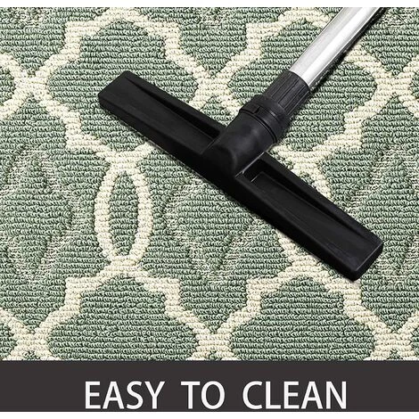 TINOR Tapis De Porte Anti-Poussière, Tapis De Porte Antidérapant Anti-Salissant Intérieur Et Extérieur, Tapis De Sol Super Absorbant, Tapis De Porte Lavable En Machine (Vert, 50 X 80 Cm) 3 TINOR Tapis De Porte Anti-Poussière, Tapis De Porte Antidérapant Anti-Salissant Intérieur Et Extérieur, Tapis De Sol Super Absorbant, Tapis De Porte Lavable En Machine (Vert, 50 X 80 Cm) – Image 3