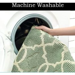 TINOR Tapis De Porte Anti-Poussière, Tapis De Porte Antidérapant Anti-Salissant Intérieur Et Extérieur, Tapis De Sol Super Absorbant, Tapis De Porte Lavable En Machine (Vert, 50 X 80 Cm) 9 TINOR Tapis De Porte Anti-Poussière, Tapis De Porte Antidérapant Anti-Salissant Intérieur Et Extérieur, Tapis De Sol Super Absorbant, Tapis De Porte Lavable En Machine (Vert, 50 X 80 Cm) -Tapis et paillasson Soldes 54497298 5