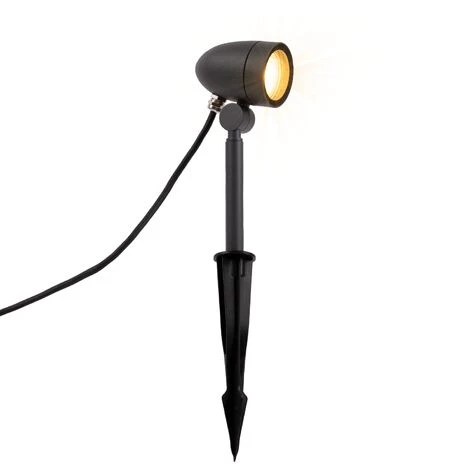 Paco Home Paco Home Lampe Plante Éclairage Jardin Déco Extérieur Abri Jardin Piquets Anthracite 1, Lampe à Picots - Anthracite 2 Paco Home Paco Home Lampe Plante Éclairage Jardin Déco Extérieur Abri Jardin Piquets Anthracite 1, Lampe à Picots - Anthracite – Image 2