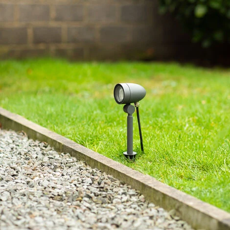 Paco Home Paco Home Lampe Plante Éclairage Jardin Déco Extérieur Abri Jardin Piquets Anthracite 1, Lampe à Picots - Anthracite 3 Paco Home Paco Home Lampe Plante Éclairage Jardin Déco Extérieur Abri Jardin Piquets Anthracite 1, Lampe à Picots - Anthracite – Image 3