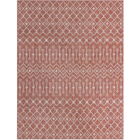 AVRIL PARIS Tapis Extérieur - 70x140cm - Rouge - 100% Polypropylène - 192 000pts/m2 - ST TROPEZ - Rouge 1 AVRIL PARIS Tapis Extérieur - 70x140cm - Rouge - 100% Polypropylène - 192 000pts/m2 - ST TROPEZ - Rouge