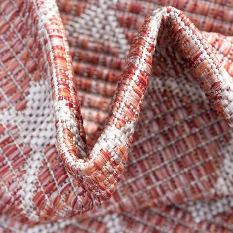 AVRIL PARIS Tapis Extérieur - 70x140cm - Rouge - 100% Polypropylène - 192 000pts/m2 - ST TROPEZ - Rouge 2 AVRIL PARIS Tapis Extérieur - 70x140cm - Rouge - 100% Polypropylène - 192 000pts/m2 - ST TROPEZ - Rouge – Image 2