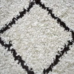 JADOREL Tapis Berbère Style 160x230 Cm Rectangulaire SHAGGY BERBERIAN 2 Crème Entrée Adapté Au Chauffage Par Le Sol - Crème -Tapis et paillasson Soldes 54888424 4