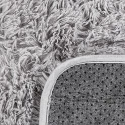 Paco Home Shaggy Tapis De Salon Poils Longs Fausse Fourrure Fourrure Moelleux Argenté Gris 140x200 Cm 9 Paco Home Shaggy Tapis De Salon Poils Longs Fausse Fourrure Fourrure Moelleux Argenté Gris 140x200 Cm -Tapis et paillasson Soldes 54896995 5