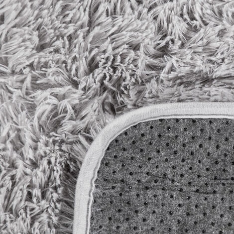 Paco Home Shaggy Tapis De Salon Poils Longs Fausse Fourrure Fourrure Moelleux Argenté Gris 140x200 Cm 5 Paco Home Shaggy Tapis De Salon Poils Longs Fausse Fourrure Fourrure Moelleux Argenté Gris 140x200 Cm – Image 5