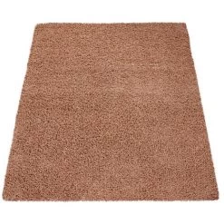 Paco Home Tapis Shaggy Longues Mèches En Terre Cuite 40x60 Cm -Tapis et paillasson Soldes 54908229 5