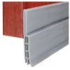 Boudin De Porte EXTSUD Isolant Calfeutrage De Bas De Porte En Souple Silicone Anti Froid Anti Souris Anti Cafard - Gris - 100cmx5cm