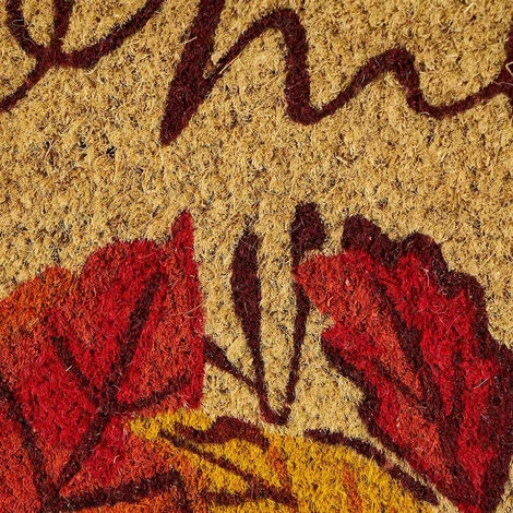 YESDEKO Paillasson Coco Terracotta 40x60cm Welcome 2 YESDEKO Paillasson Coco Terracotta 40x60cm Welcome – Image 2