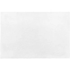 BELIANI Tapis En Tissu Blanc 200x140cm - Blanc