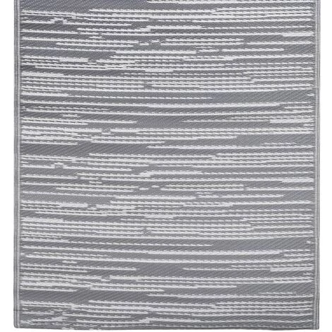 Topdeal Tapis D'extérieur Gris 80x150 Cm PP FF310436_FR 4 Topdeal Tapis D'extérieur Gris 80x150 Cm PP FF310436_FR – Image 4