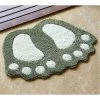 Ensoleillé Empreinte Tapis De Sol Salle De Bain