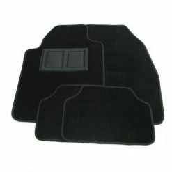 JARDIBRICODECO Tapis, Paillasson, 4 Pièces Tapis En Caoutchouc +