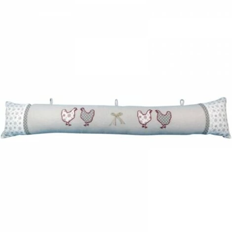 JARDIBRICODECO Bas De Porte Poules En Coton Et Lin 1 JARDIBRICODECO Bas De Porte Poules En Coton Et Lin