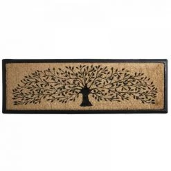 JARDIBRICODECO Paillasson Arbre En Coco Et Latex