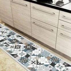 99DÉCO Ciment Style Dulce | Tapis Vinyle Imprimé, CIMENT STYLE DULCE – L120xH50cm 99deco