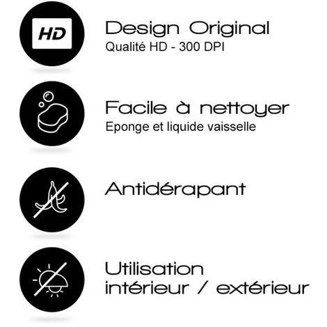 99DÉCO Full Metal | Tapis Vinyle Imprimé, Style Industriel FULL METAL – L120xH50cm 99deco 3 99DÉCO Full Metal | Tapis Vinyle Imprimé, Style Industriel FULL METAL – L120xH50cm 99deco – Image 3