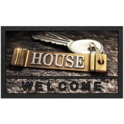 1001KDO POUR LA MAISON Tapis Entree House Welcome