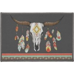 1001KDO POUR LA MAISON Tapis Multi-usage 40x60cm Indian Folk