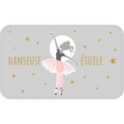 1001KDO POUR LA MAISON Tapis Velours Merveilleuse Danseuse Etoile