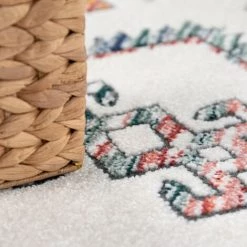 Paco Home Tapis De Salon Tapis Poils Ras Motif Diamant Boho Moderne Pastel Avec Bordure 60x100 Cm -Tapis et paillasson Soldes 55576280 4