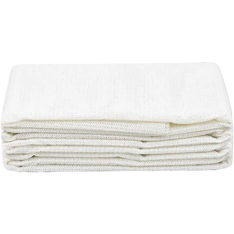 INLIFE Tapis De Tente 100x500 Cm Blanc 1 INLIFE Tapis De Tente 100x500 Cm Blanc