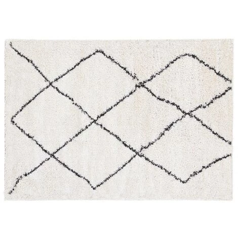 OZAIA Tapis Style Berbère LIGHT B - Beige Et Noir - 80 X 150 Cm - Noir, Ivoire 1 OZAIA Tapis Style Berbère LIGHT B - Beige Et Noir - 80 X 150 Cm - Noir, Ivoire