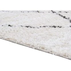 OZAIA Tapis Style Berbère LIGHT B - Beige Et Noir - 135 X 190 Cm - Noir, Ivoire 8 OZAIA Tapis Style Berbère LIGHT B - Beige Et Noir - 135 X 190 Cm - Noir, Ivoire -Tapis et paillasson Soldes 55882377 4