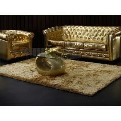 OZAIA Tapis Shaggy à Poils Longs GLITTER - 120 X 170 Cm - Doré - Doré 7 OZAIA Tapis Shaggy à Poils Longs GLITTER - 120 X 170 Cm - Doré - Doré -Tapis et paillasson Soldes 55883238 3