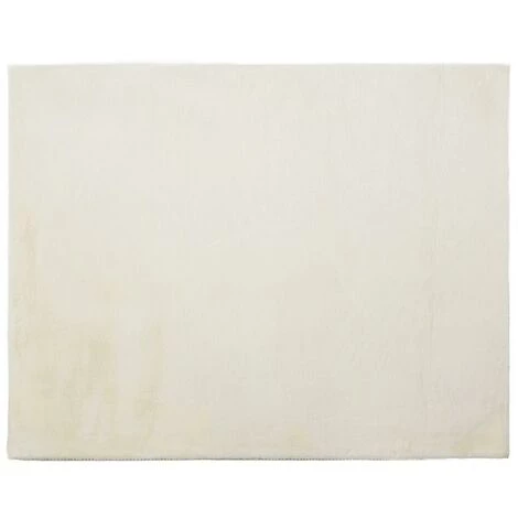 OZAIA Tapis En Fausse Fourrure NELIA - 75 X 100 Cm - Blanc - Blanc, Ivoire 2 OZAIA Tapis En Fausse Fourrure NELIA - 75 X 100 Cm - Blanc - Blanc, Ivoire – Image 2