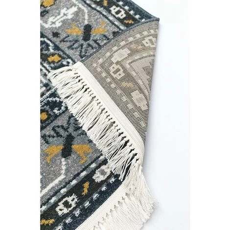 OZAIA Tapis Oriental à Franges LAHORE - 120 X 170 Cm - Multicolore - Multicolore 3 OZAIA Tapis Oriental à Franges LAHORE - 120 X 170 Cm - Multicolore - Multicolore – Image 3