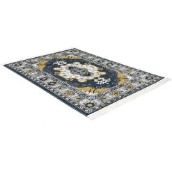 OZAIA Tapis Oriental à Franges LAHORE - 120 X 170 Cm - Multicolore - Multicolore 9 OZAIA Tapis Oriental à Franges LAHORE - 120 X 170 Cm - Multicolore - Multicolore -Tapis et paillasson Soldes 55885061 5