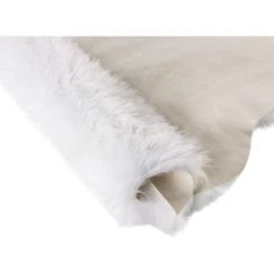 OZAIA Descente De Lit Imitation Peau De Mouton SHEEP - 90 X 65 Cm - Blanc -Tapis et paillasson Soldes 56074564 5
