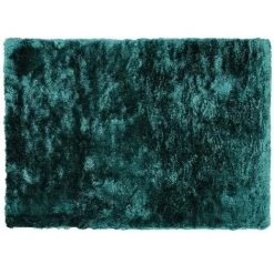 OZAIA Tapis Shaggy à Poils Longs Ultra Doux DOLCE - 120 X 170 Cm - Vert Pinède - Vert émeraude