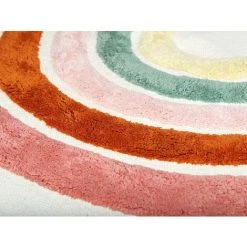 OZAIA Tapis Enfant Arc-en-ciel En Coton Fait Main ARCHY - 90 X 130 Cm - Multicolore - Multicolore 9 OZAIA Tapis Enfant Arc-en-ciel En Coton Fait Main ARCHY - 90 X 130 Cm - Multicolore - Multicolore -Tapis et paillasson Soldes 56381368 5