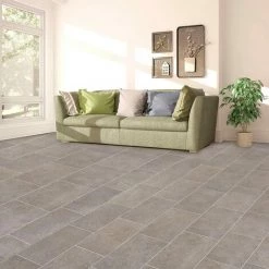 EMMEVI Sol Pvc Mousse Souple Tapis Rouleau Revêtement Conception De Carreaux De Bois De Parquet - 50x80 Cm -Tapis et paillasson Soldes 56382353 3