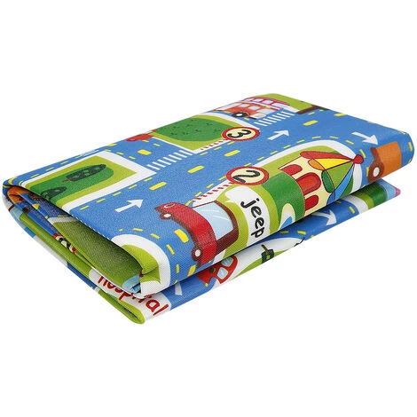 HALOYO Tapis Enfant Tapis Tapis De Jeu Circuit Voiture De Course Tapis Rectangle Géant Jouet Cadeau 3 HALOYO Tapis Enfant Tapis Tapis De Jeu Circuit Voiture De Course Tapis Rectangle Géant Jouet Cadeau – Image 3