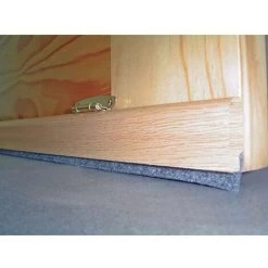 Brosse D'étanchéité Sous La Porte Vis Brosse Inclinable Vis 091,5Cm Chêne Bois Burcasa 127270