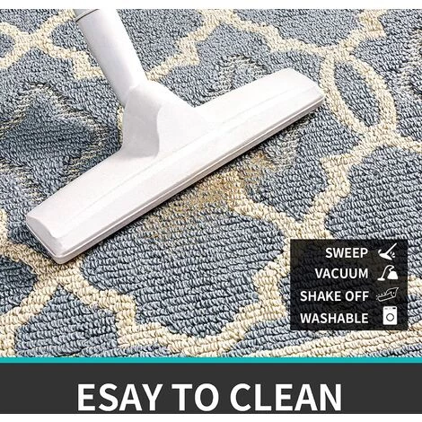 MACARON Paillasson Antidérapant,Tapis De Porte Intérieur Et Extérieur | Absorbant Et Résistant,Tapis D'entrée Lavable En Machine,Anti-Poussière - 50 X 80 Cm,Gris LO-Ron 4 MACARON Paillasson Antidérapant,Tapis De Porte Intérieur Et Extérieur | Absorbant Et Résistant,Tapis D'entrée Lavable En Machine,Anti-Poussière - 50 X 80 Cm,Gris LO-Ron – Image 4