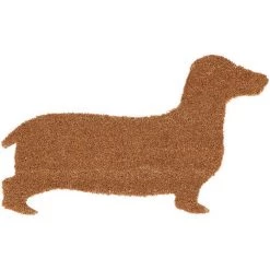 Paillasson Coco Chien 75 Cm. Marron. Marque : Esschert Design. Réf. : RB213 - Marron