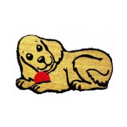 BTB BENOIT TAPIS BROSSE TAPIS BROSSE COCO 40X66CM 15MM SILOUHETTE CHIEN